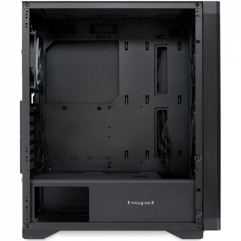 Корпус HSPD M520-TGBK-ARGB Black Mid-Tower