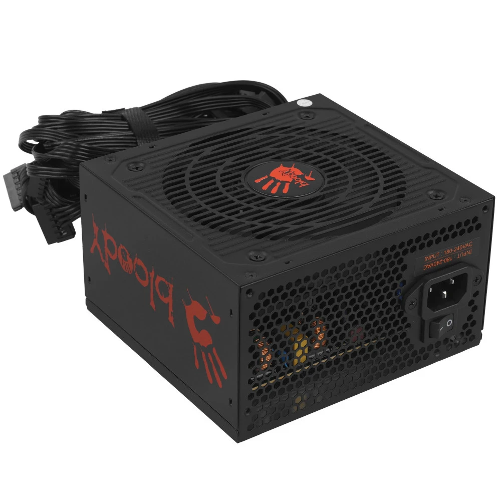 Блок питания Bloody BD-PS500W Black 500 Вт, 80+