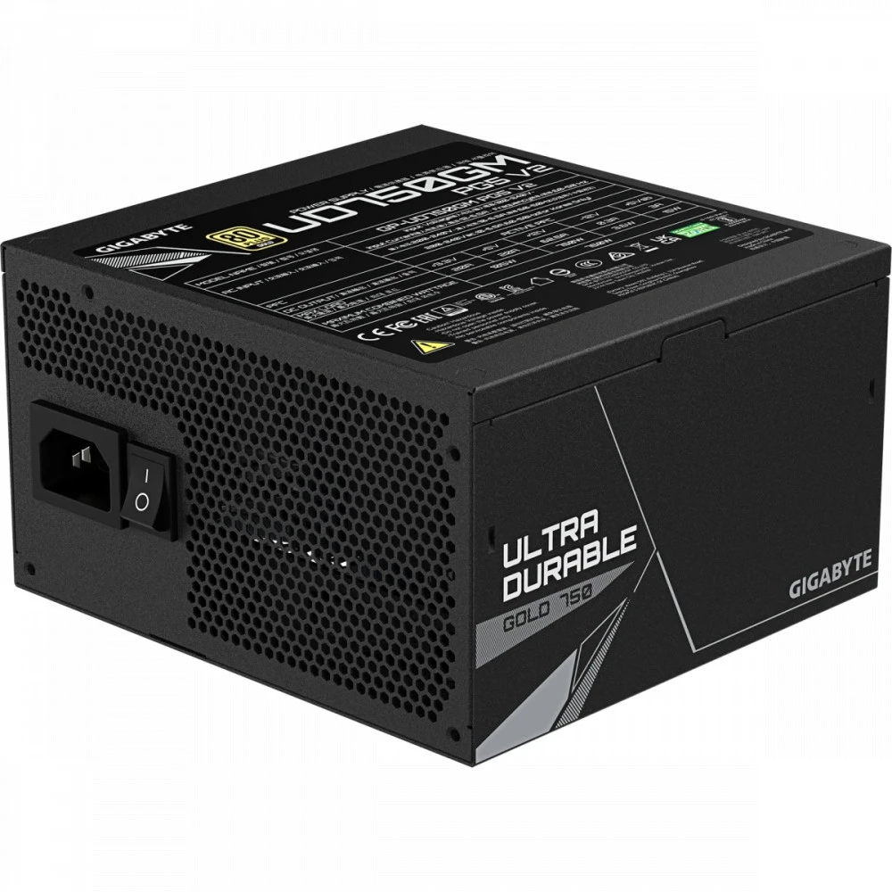 Блок питания Gigabyte GP-UD750GM PG5 V2 750 Вт, 80+ Gold