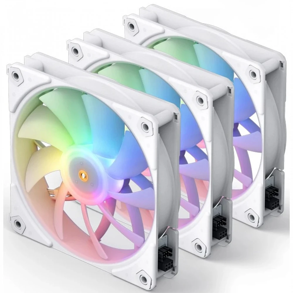 Система охлаждения Jonsbo ZF-120 White (3 in 1) ZF-120(3 in 1) Для системного блока
