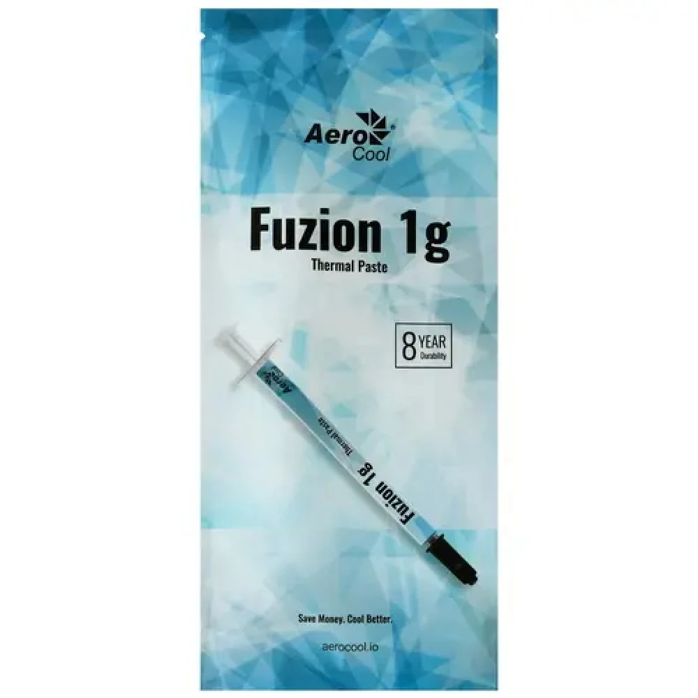 Система охлаждения Aerocool Fuzion, (в шприце), 1 грамм Fuzion 1g Термопаста