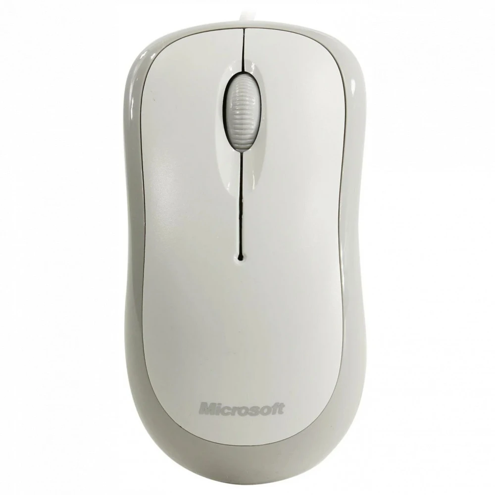 Мышь Microsoft Basic Optical White P58-00066 Бюджетные, Проводная