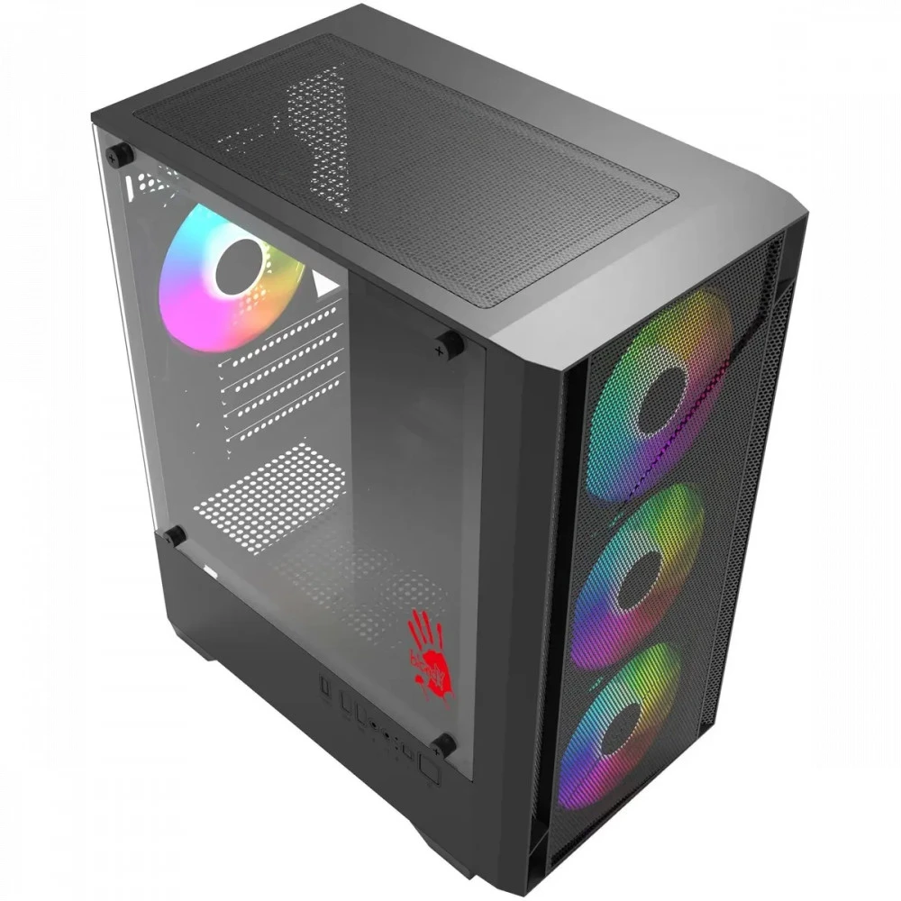 Корпус Bloody CC-124 Black CC-124-BK Mini-Tower