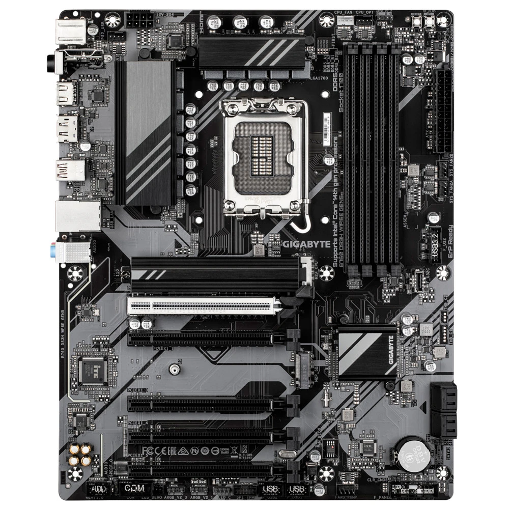 Материнская плата Gigabyte B760 DS3H WIFI6E GEN5 ATX, LGA 1700