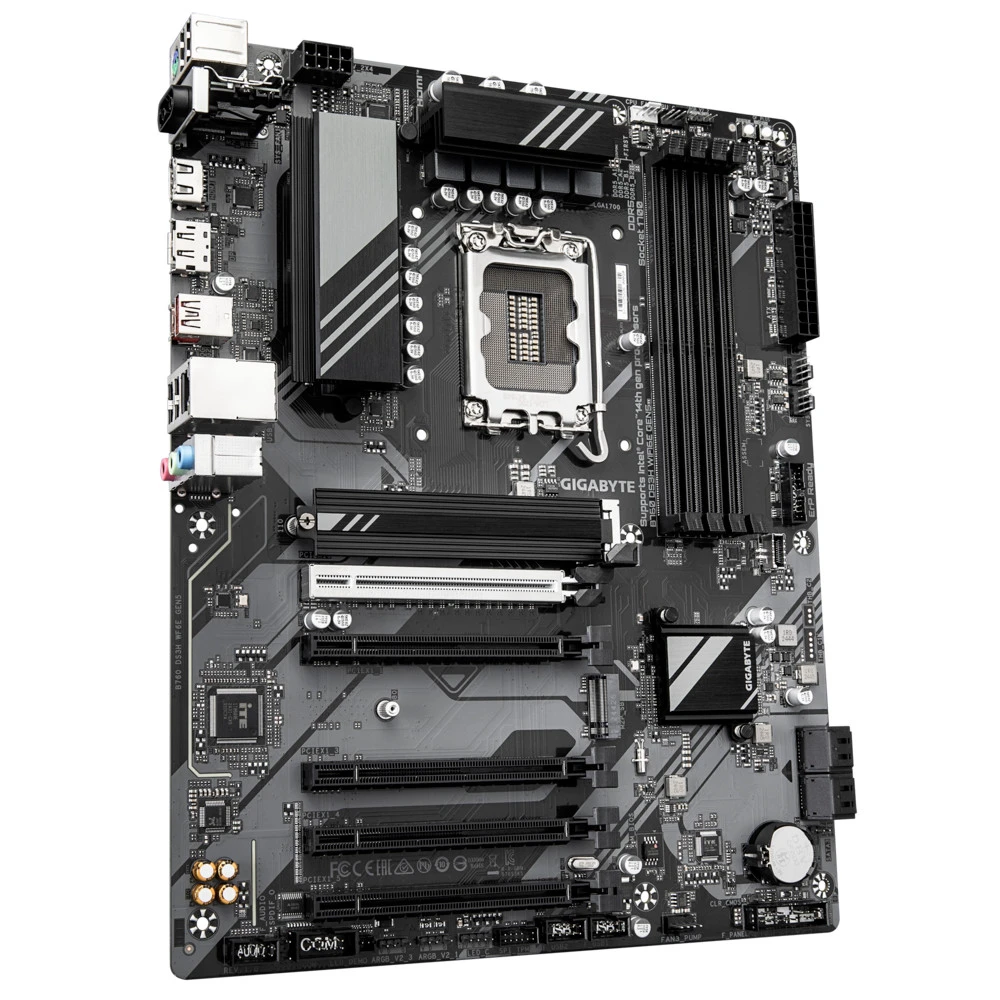 Материнская плата Gigabyte B760 DS3H WIFI6E GEN5 ATX, LGA 1700
