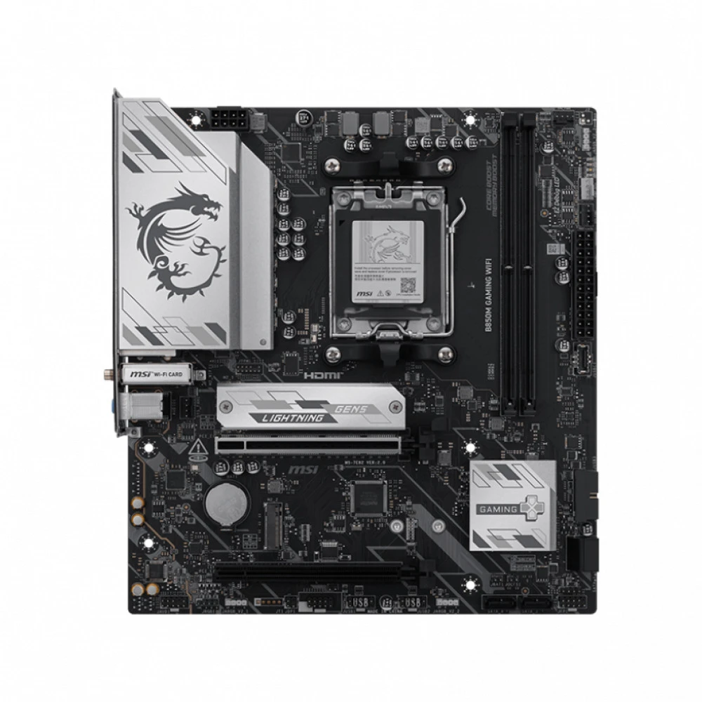 Материнская плата MSI B850M GAMING WIFI Micro-ATX, AMD AM5