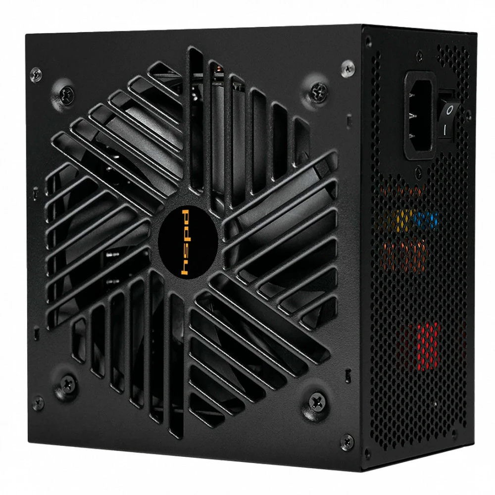 Блок питания HSPD HSI-1000GF-BK 1000 Вт, 80+ Gold