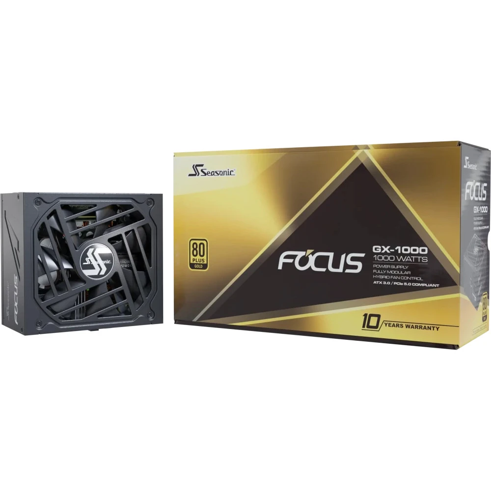 Блок питания Seasonic GX-1000 FOCUS 1000 Вт, 80+ Gold