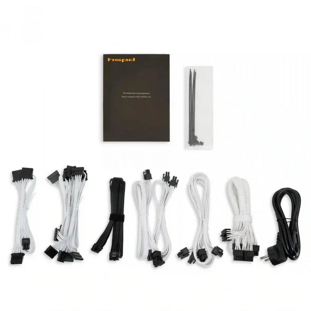 Блок питания HSPD HST-850GF-WH 850 Вт, 80+ Gold