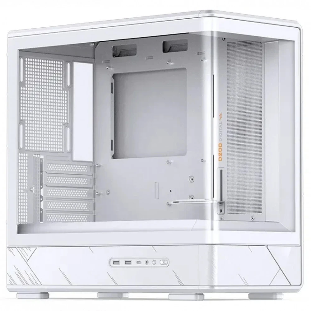 Корпус Jonsbo D200 White Mini-Tower