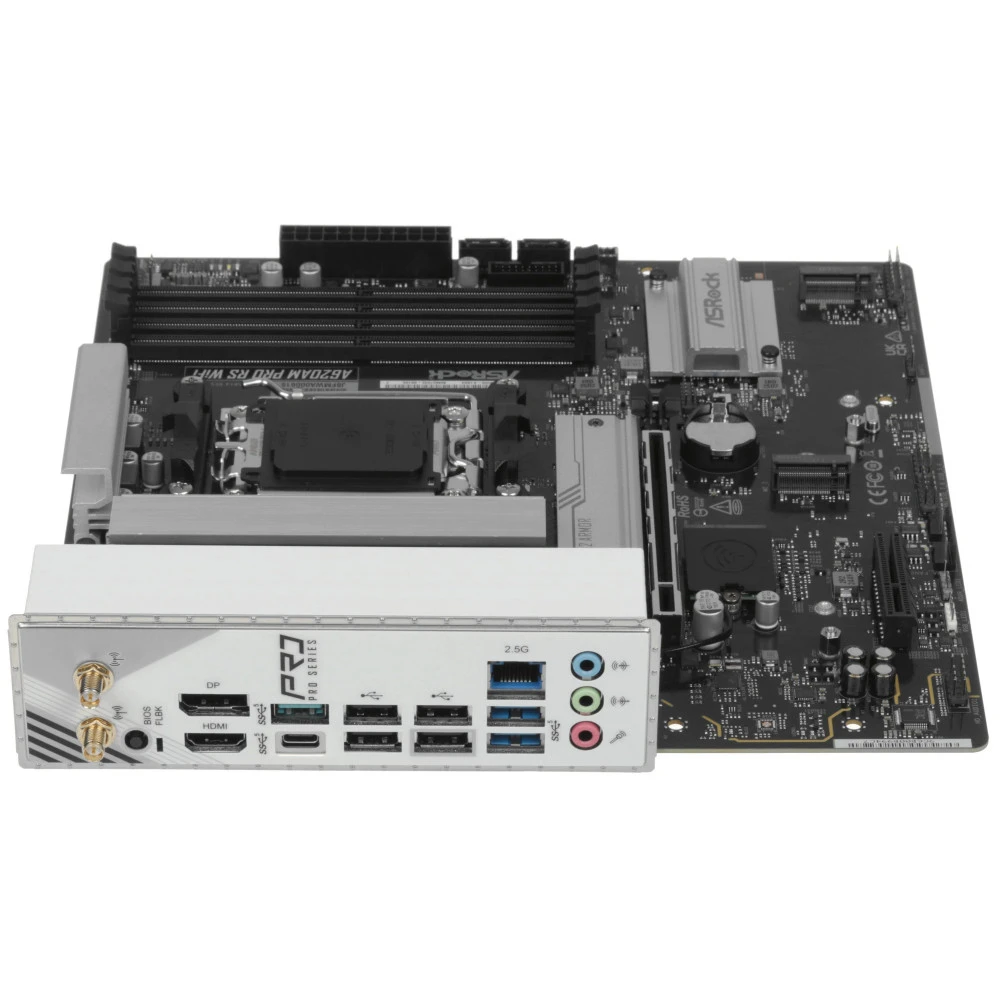Материнская плата ASRock A620AM PRO RS WIFI Micro-ATX, AMD AM5