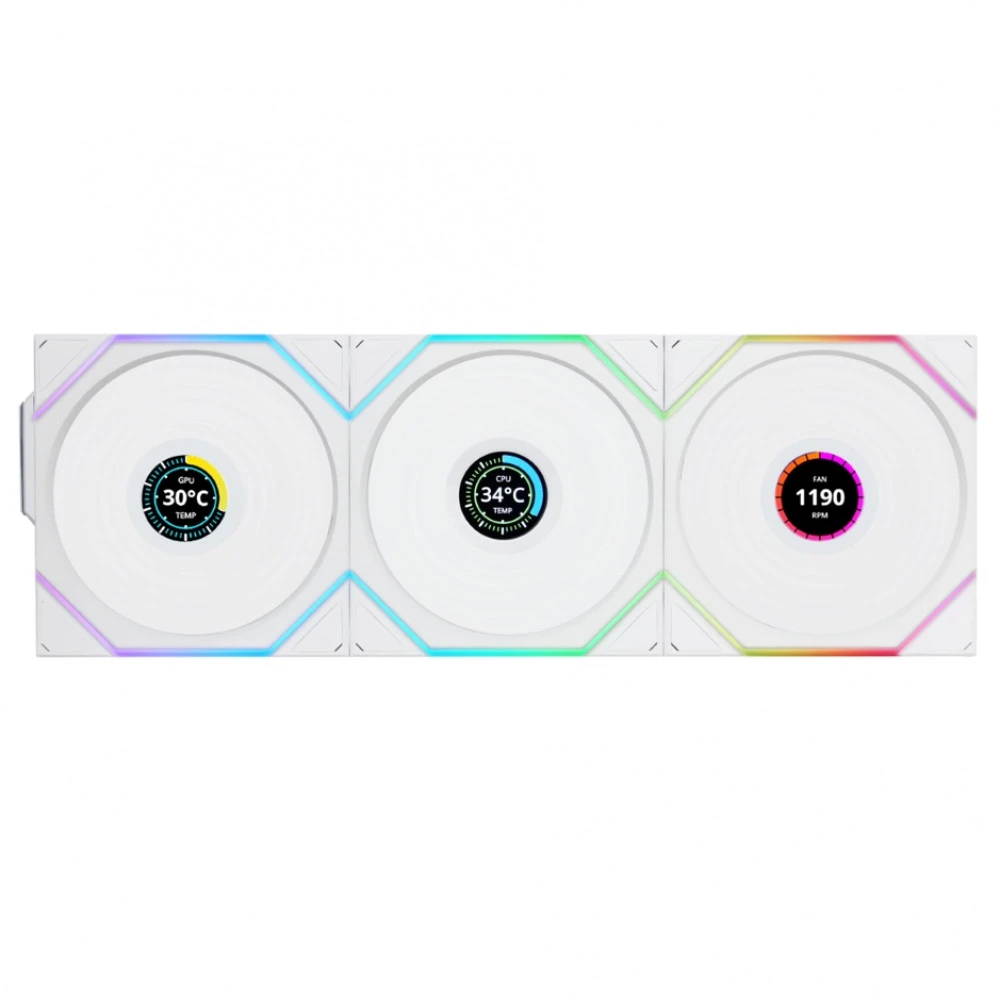 Система охлаждения Lian Li UNI FAN TL120 LCD Wireless G99.12TLLCD1W3W.00 Для системного блока