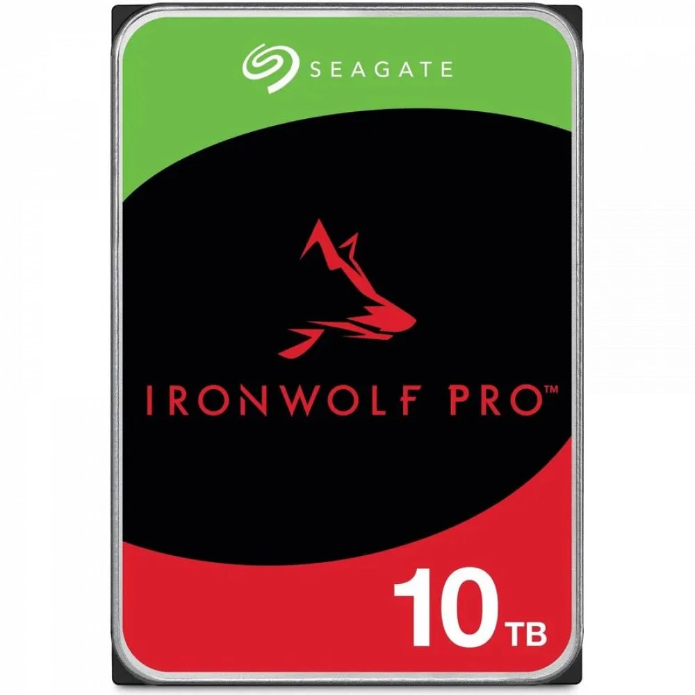 Жесткий диск Seagate IronWolf PRO ST10000NT001 HDD (классические), 10 ТБ, 3.5 дюйма, SATA