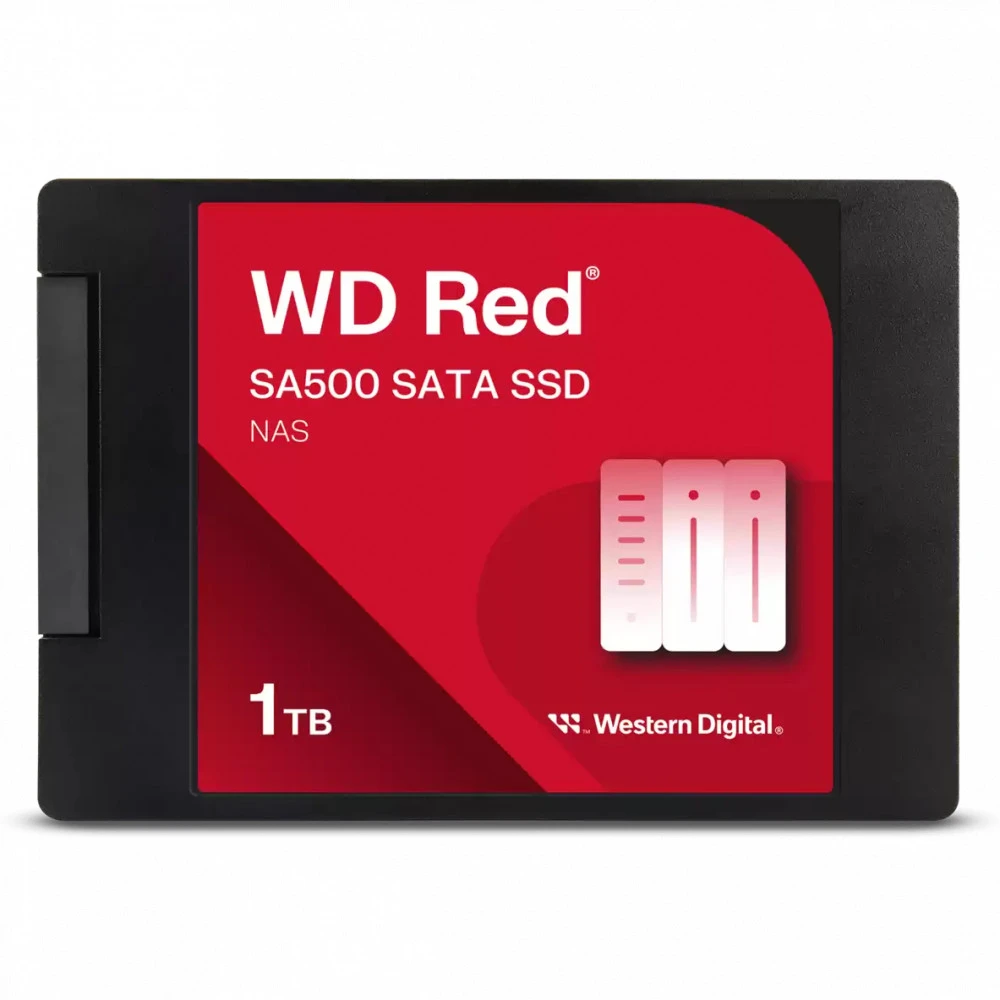 Жесткий диск Western Digital WD Red WDS100T1R0A-68A4W0 SSD (твердотельные), 1 ТБ, 2.5 дюйма, SATA