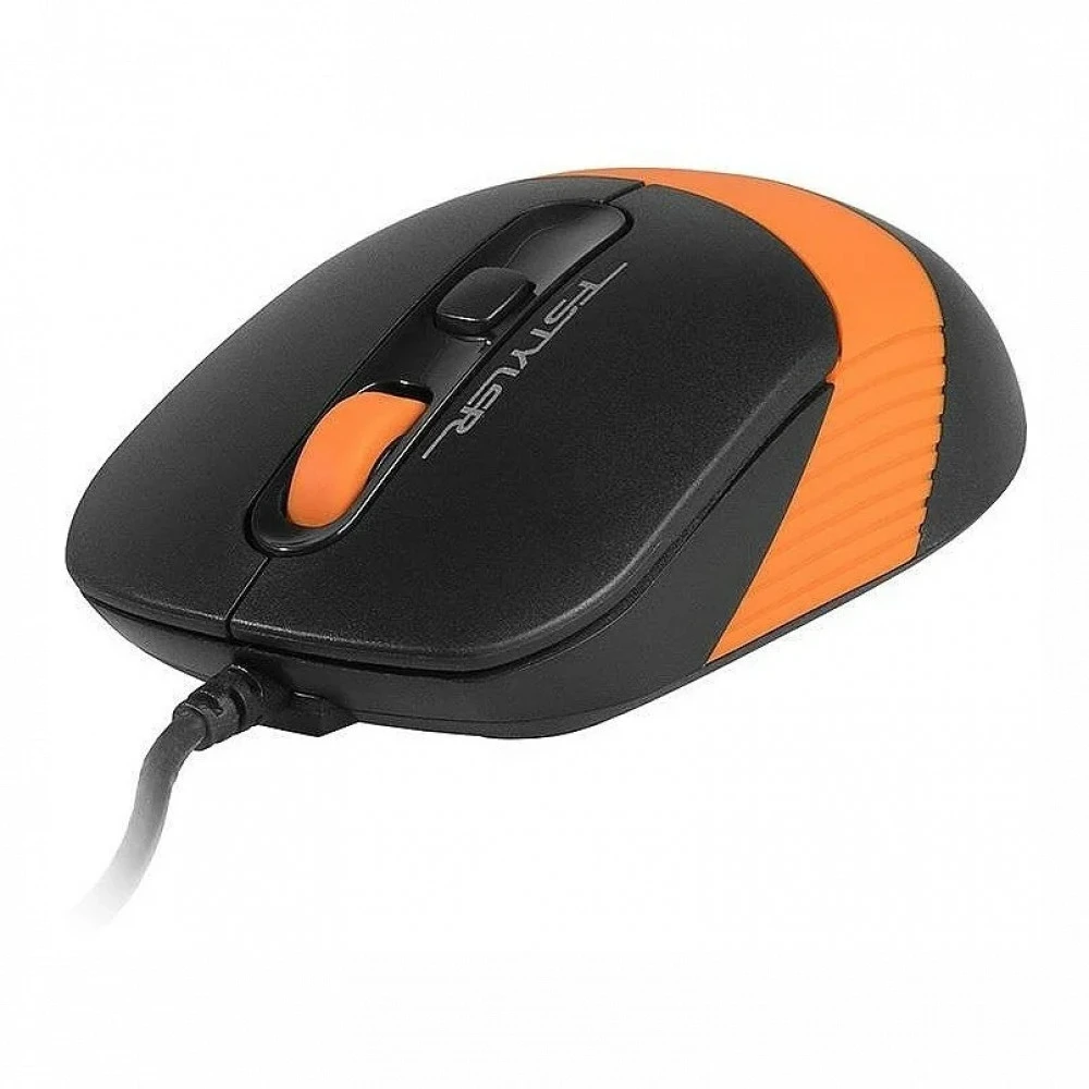 Мышь A4Tech FM10/ORANGE Бюджетные, Проводная