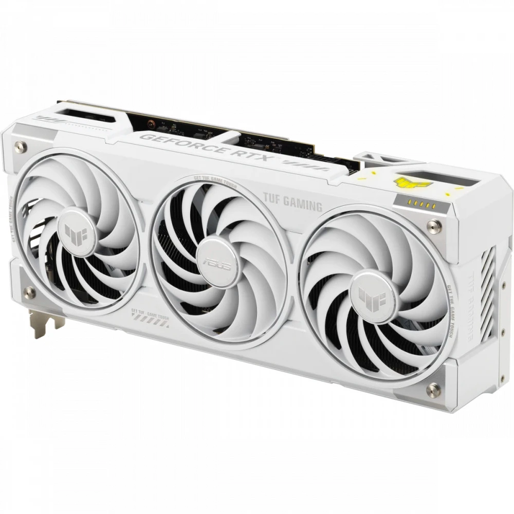 Видеокарта Asus GeForce RTX5070Ti TUF GAMING BTF WHITE OC 16GB GDDR7 TUF-RTX5070TI-O16G-BTF-WHITE 16 ГБ