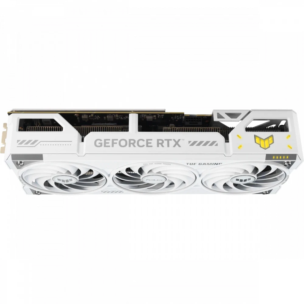 Видеокарта Asus GeForce RTX5070Ti TUF GAMING BTF WHITE OC 16GB GDDR7 TUF-RTX5070TI-O16G-BTF-WHITE 16 ГБ
