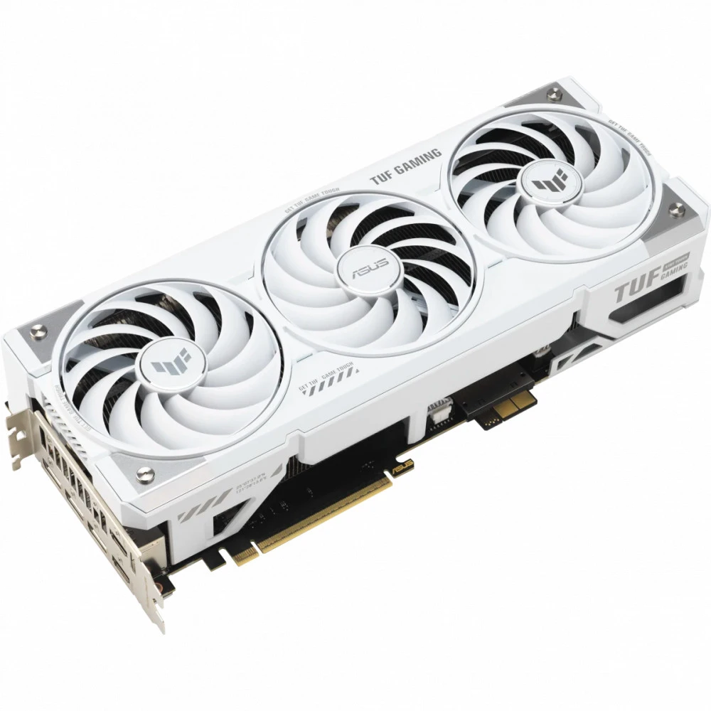Видеокарта Asus GeForce RTX5070Ti TUF GAMING BTF WHITE OC 16GB GDDR7 TUF-RTX5070TI-O16G-BTF-WHITE 16 ГБ