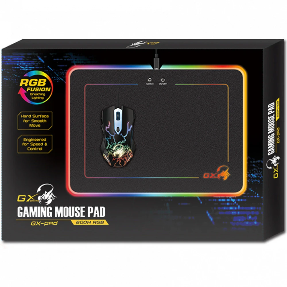 Коврик для мышки EnGenius RS2, GX-Pad 600H RGB 31250006400