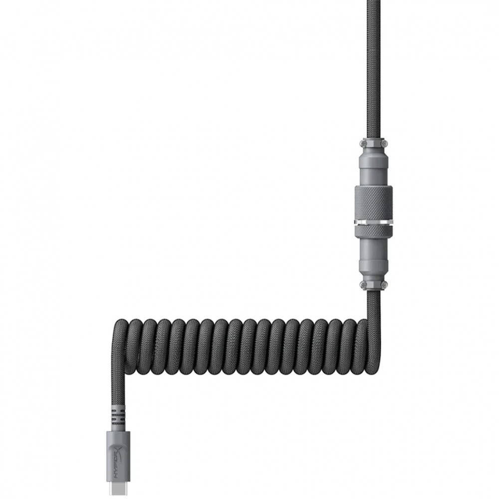 Аксессуар для ПК и Ноутбука HyperX Провод для механической клавиатуры USB-C Coiled Cable 6J678AA Провод для клавиатуры