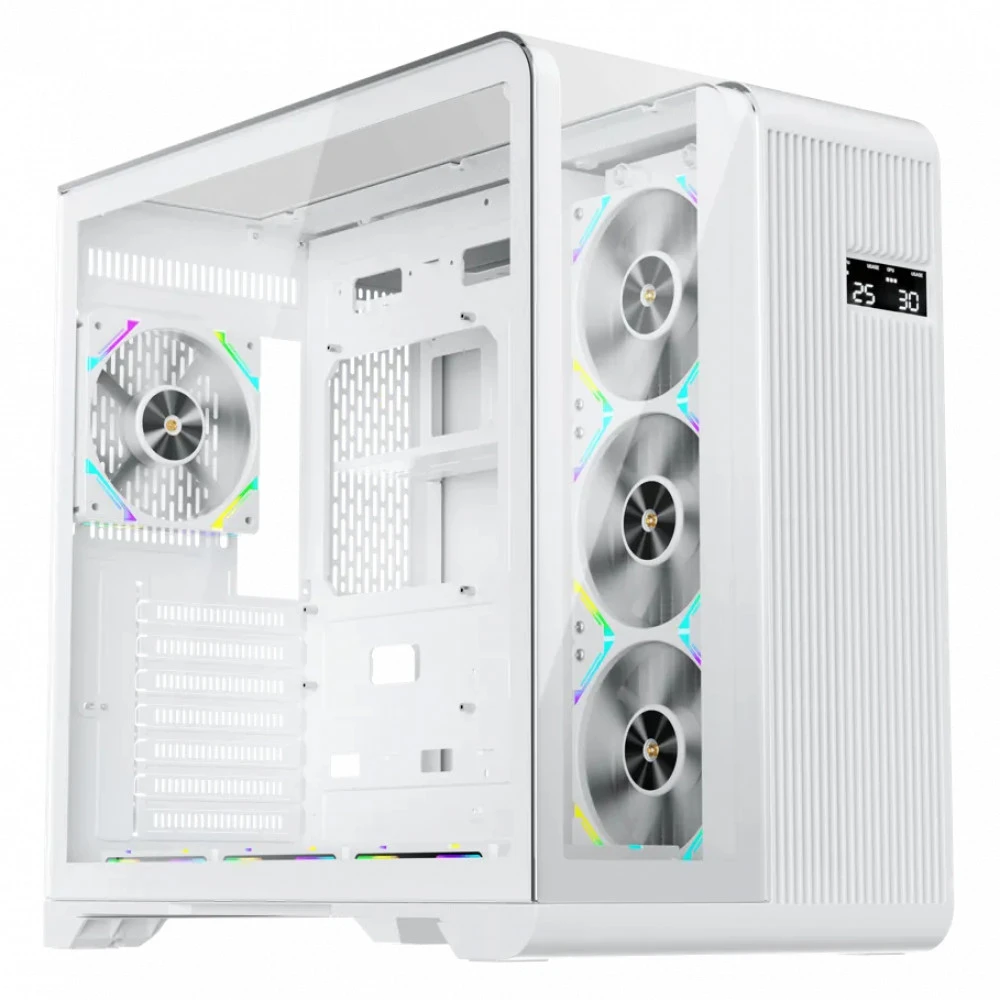 Корпус 1STPLAYER RT7 White RT7-WH-3FC7R-W-1FC7-W Mid-Tower