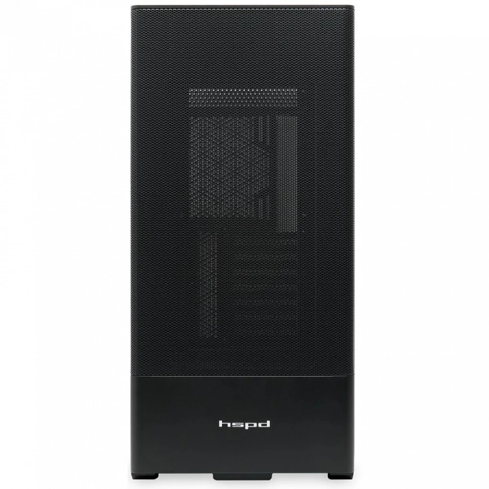 Корпус HSPD M712-TGBK Black Mid-Tower