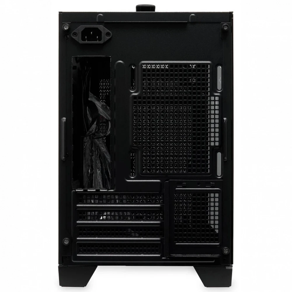 Корпус HSPD M211-TGBK Black Mini-Tower