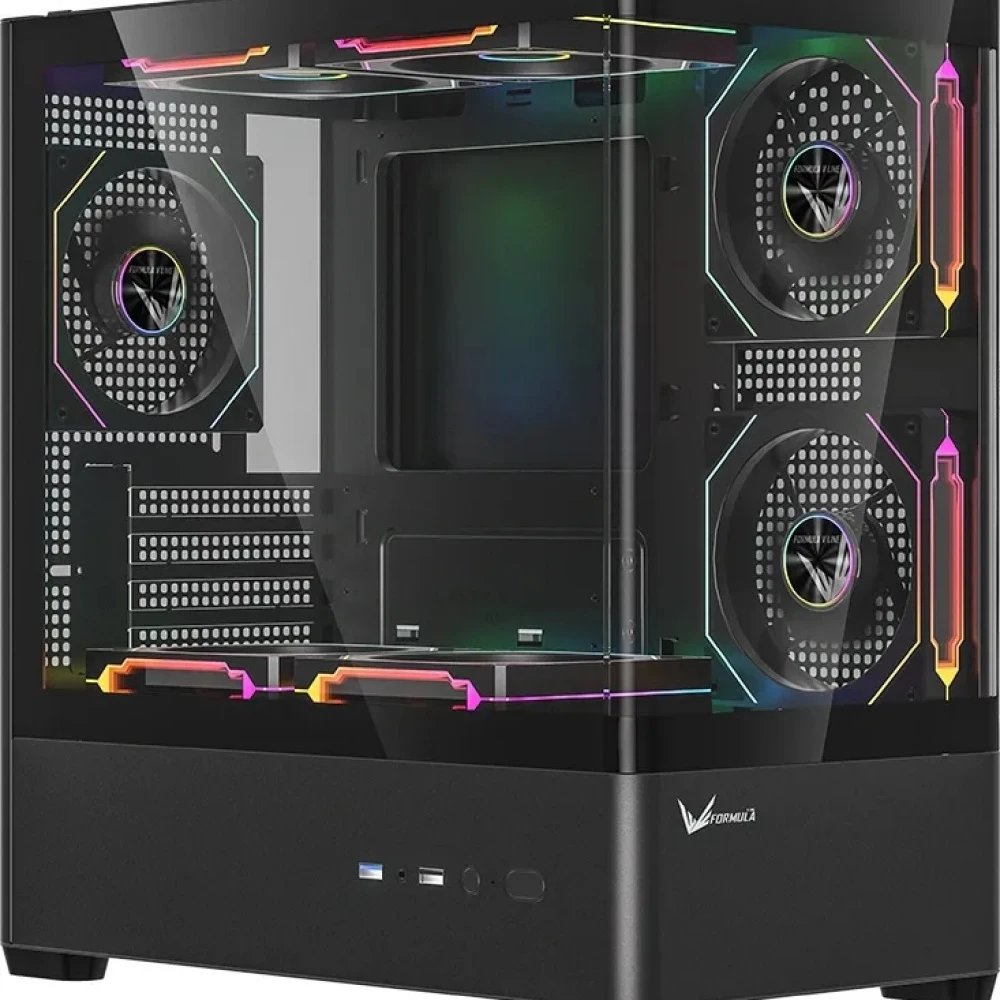 Корпус Formula Crystal U1M Cosmic Black CRYSTAL U1M COSMIC Mini-Tower
