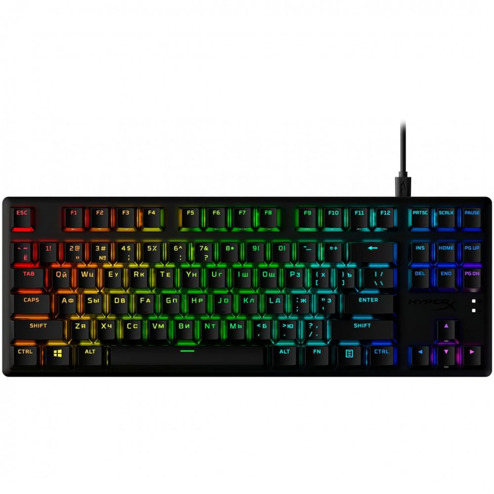 Клавиатура HyperX Alloy Origins Core PBT HX Red TKL 639N7AA#ABA Проводная, USB