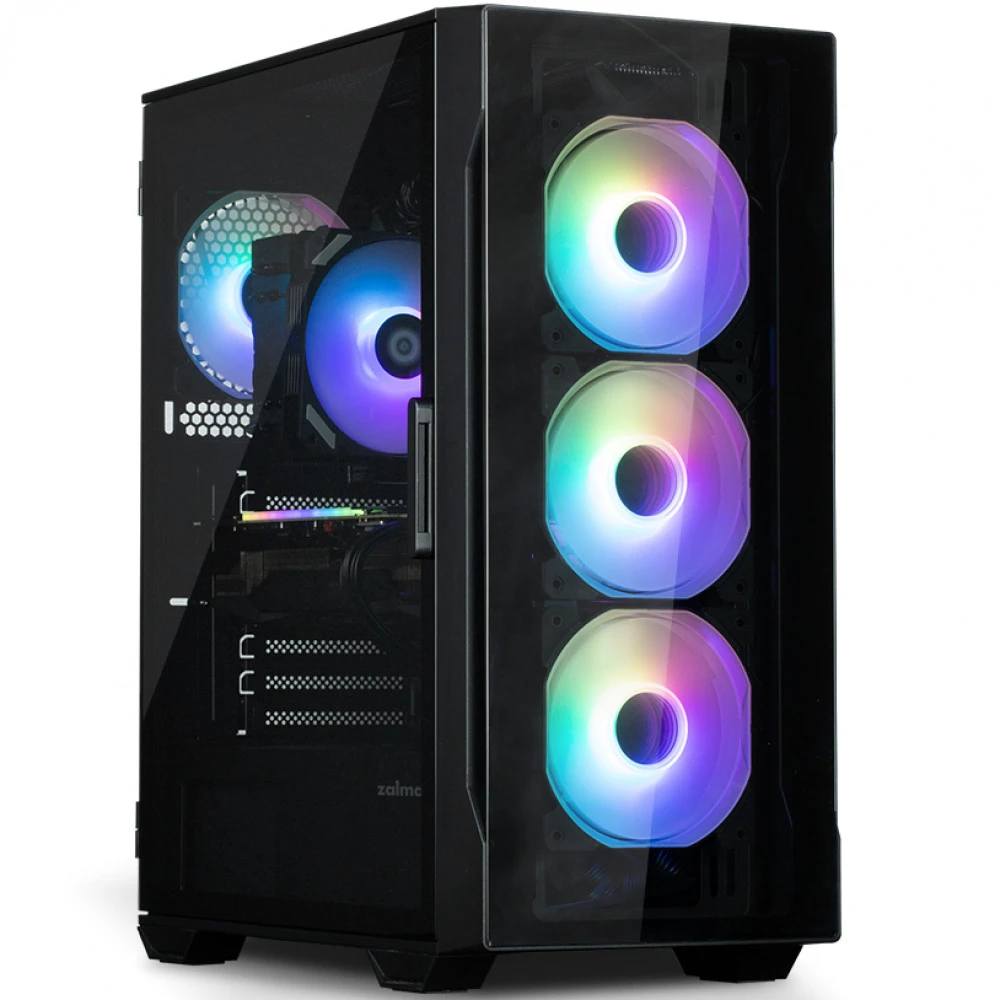 Корпус Zalman I3 NEO TG BLACK I3NEOTGBLACK Mid-Tower