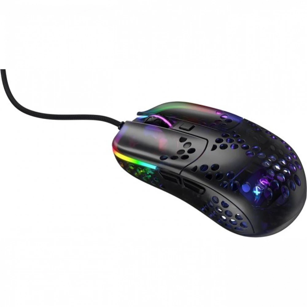 Мышь Xtrfy MZ1 RGB XG-MZ1-RGB-BLACK-TP Игровые, Проводная