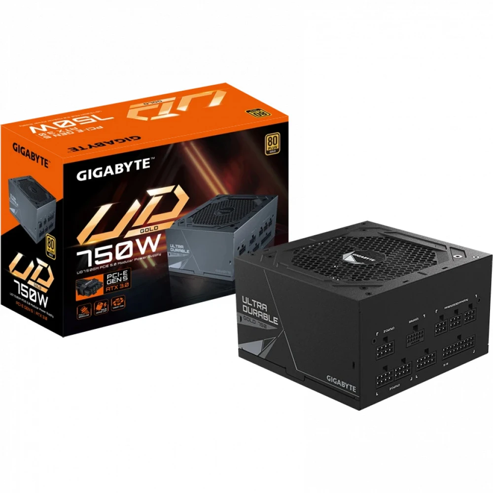Блок питания Gigabyte GP-UD750GM PG5 750 Вт, 80+ Gold