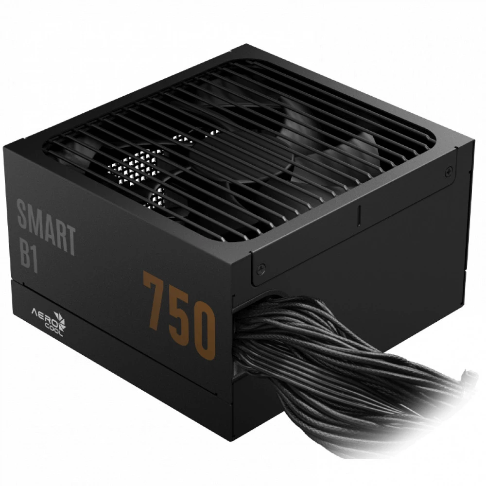 Блок питания Aerocool SMART B1 750 ACPB-SR75FEC.71 750 Вт, 80+ Bronze