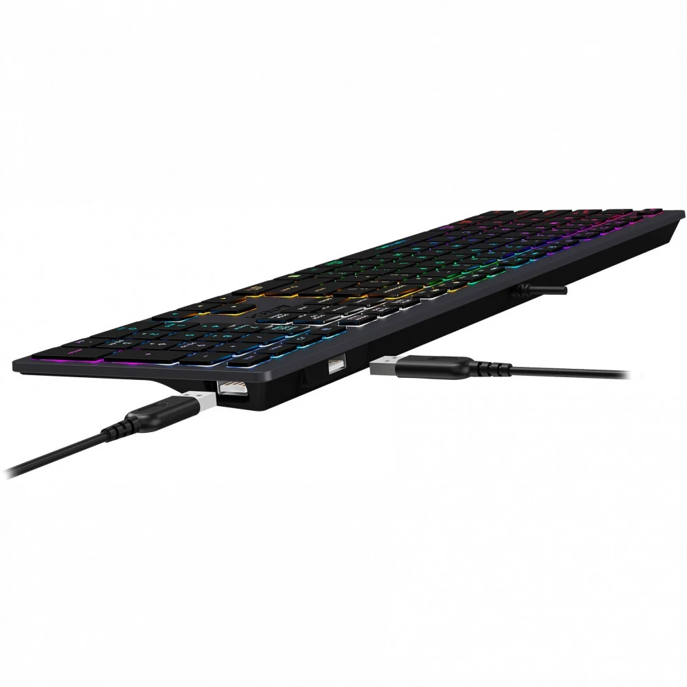 Клавиатура A4Tech Fstyler FX60H-Neon Проводная, USB