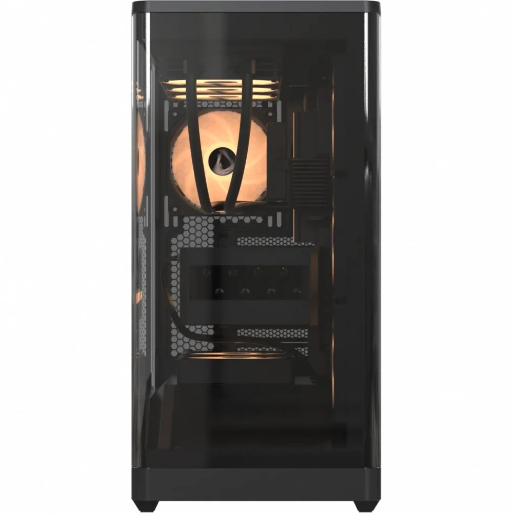 Корпус Formula Crystal U9 PA Black Mid-Tower