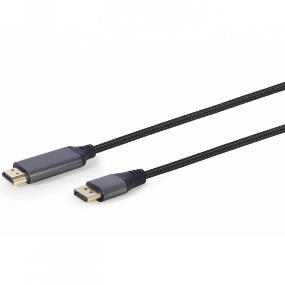 Кабель интерфейсный Cablexpert DisplayPort to HDMI 1.8m CC-DP-HDMI-4K-6 Display порт - HDMI