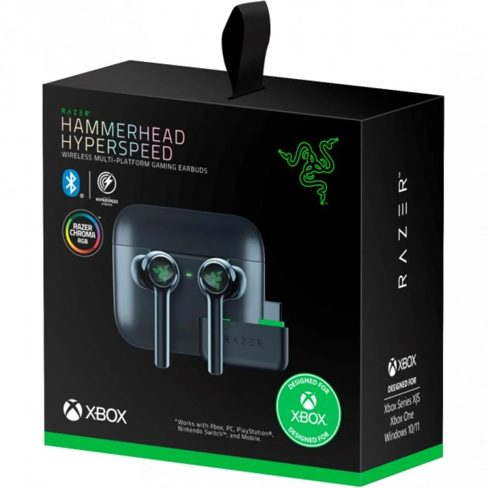 Наушники Razer Hammerhead HyperSpeed - Xbox Licensed RZ12-03820200-R3G1
