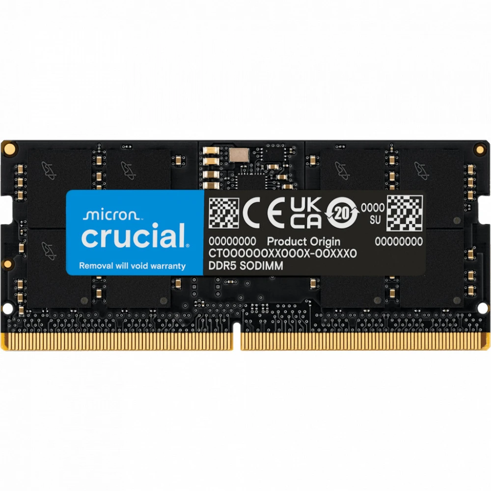 ОЗУ Crucial CT16G56C46S5T SO-DIMM, DDR5, 16 Гб, 5600 МГц