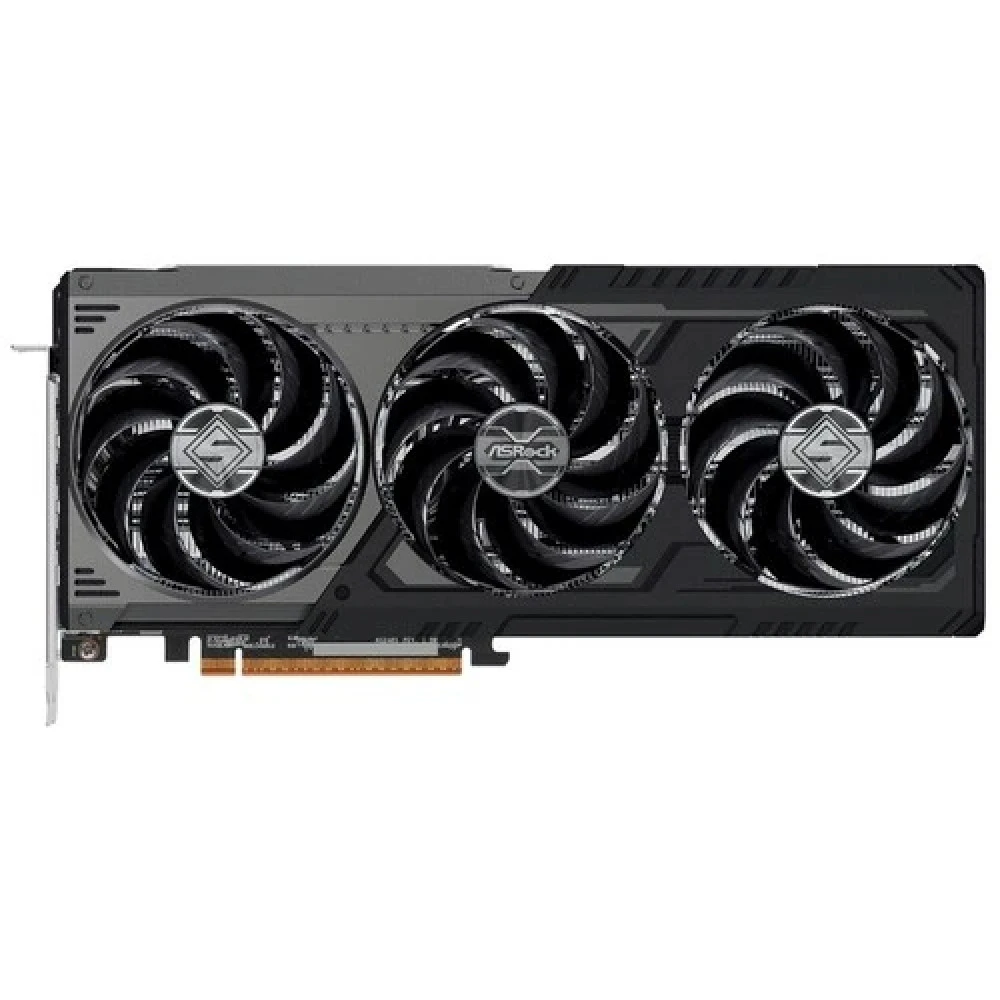 Видеокарта ASRock Radeon RX 9070 XT Steel Legend Dark RX9070XT SLD 16G 16 ГБ