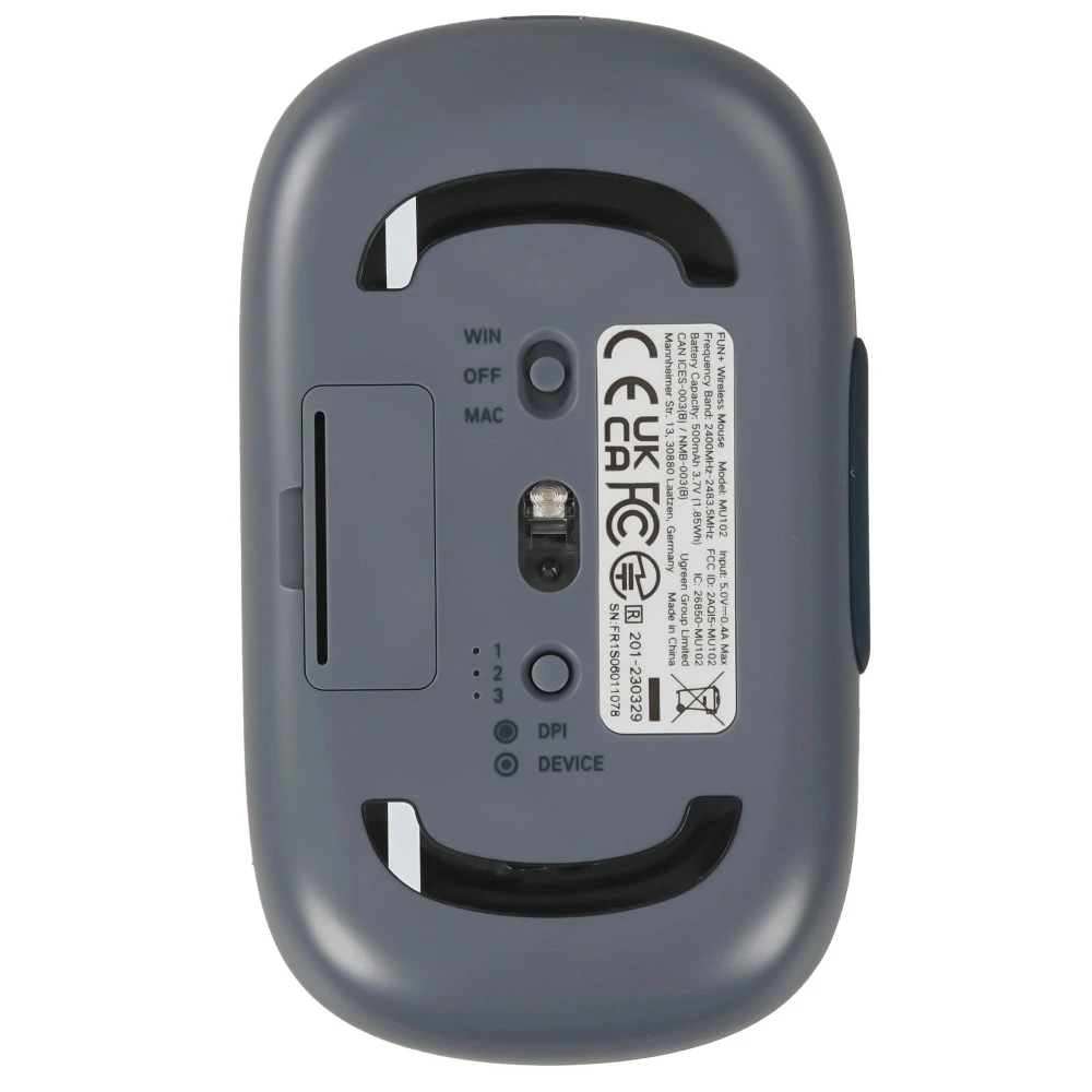 Мышь UGREEN MU102 90538 Бюджетные, Беспроводная