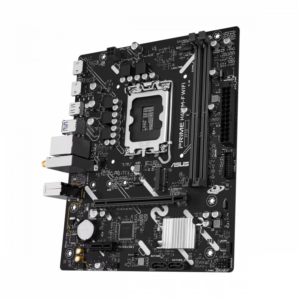 Материнская плата Asus PRIME H610M-F WIFI Micro-ATX, LGA 1700