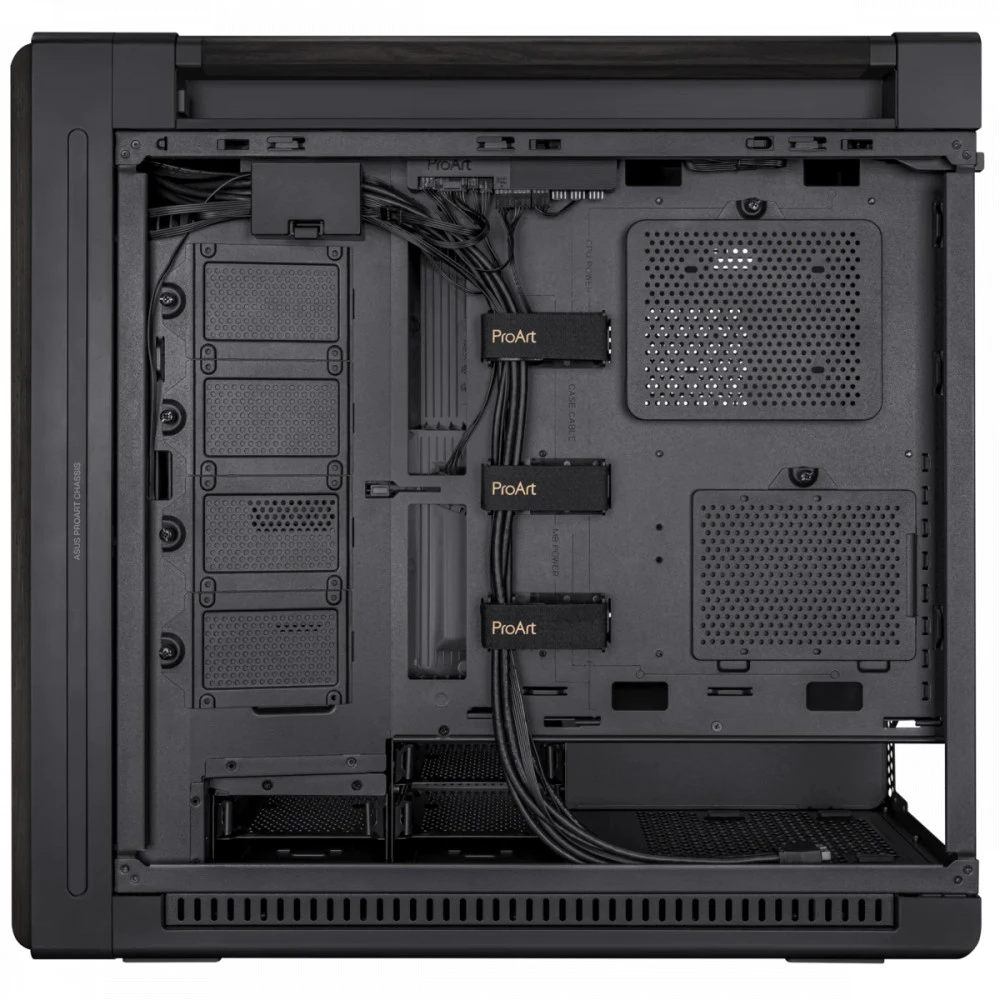 Корпус Asus PROART PA602 WOOD METAL PROART PA602 WOOD METAL PWM BLACK Mid-Tower