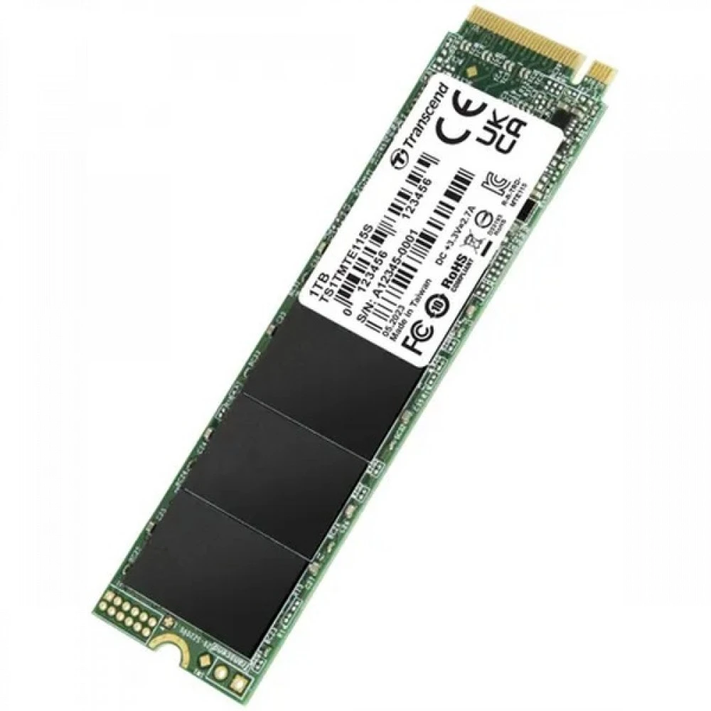 Жесткий диск Transcend MTE115S TS1TMTE115S SSD (твердотельные), 1 ТБ, M.2, PCIe