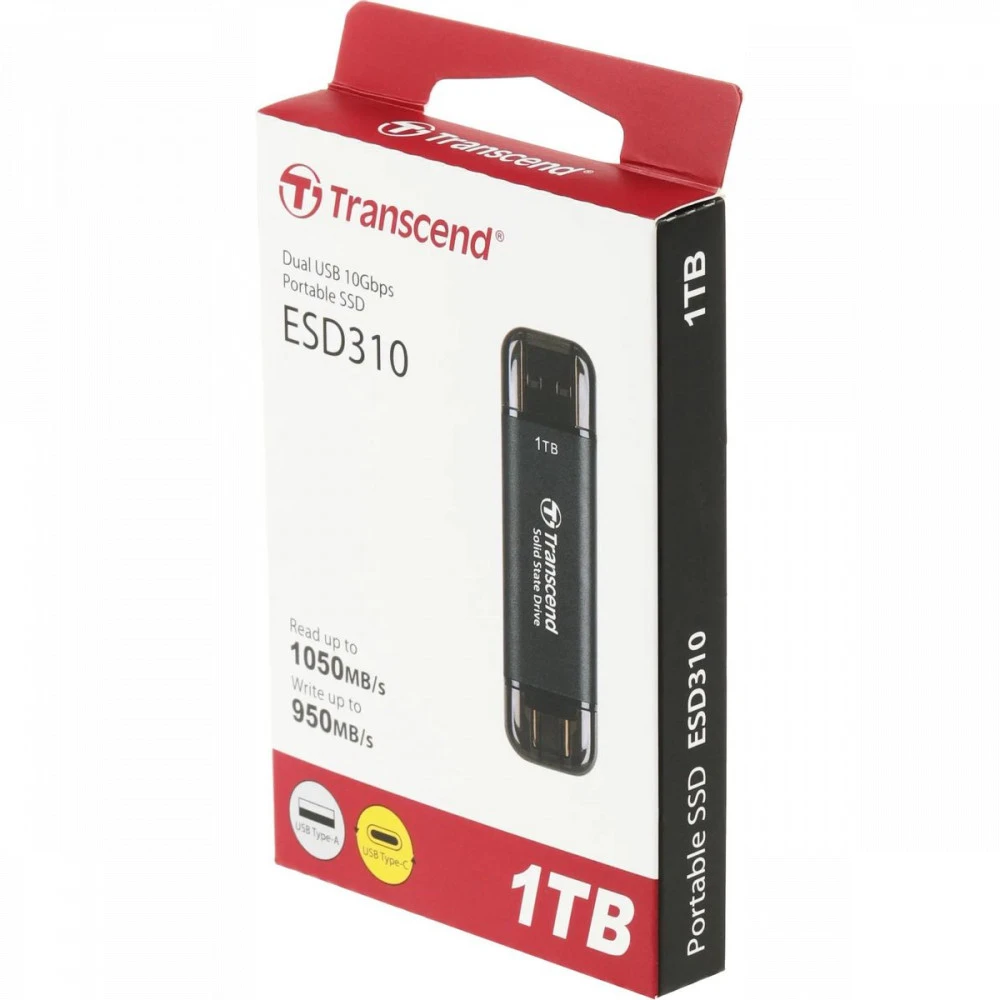 Внешние накопители Transcend ESD310 TS1TESD310C 1 ТБ