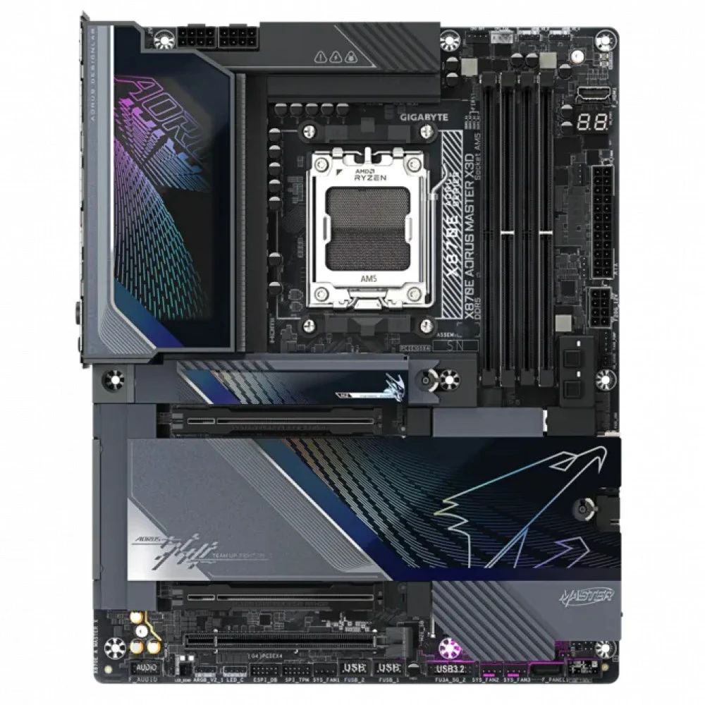 Материнская плата Gigabyte X870E AORUS MASTER X 1.0 X870E A MASTER X 1.0 ATX, AMD AM5