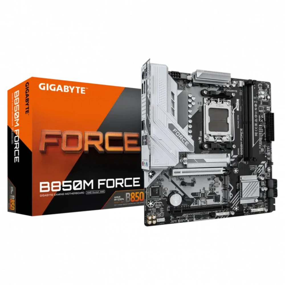 Материнская плата Gigabyte B850M FORCE 1.1 Micro-ATX, AMD AM5