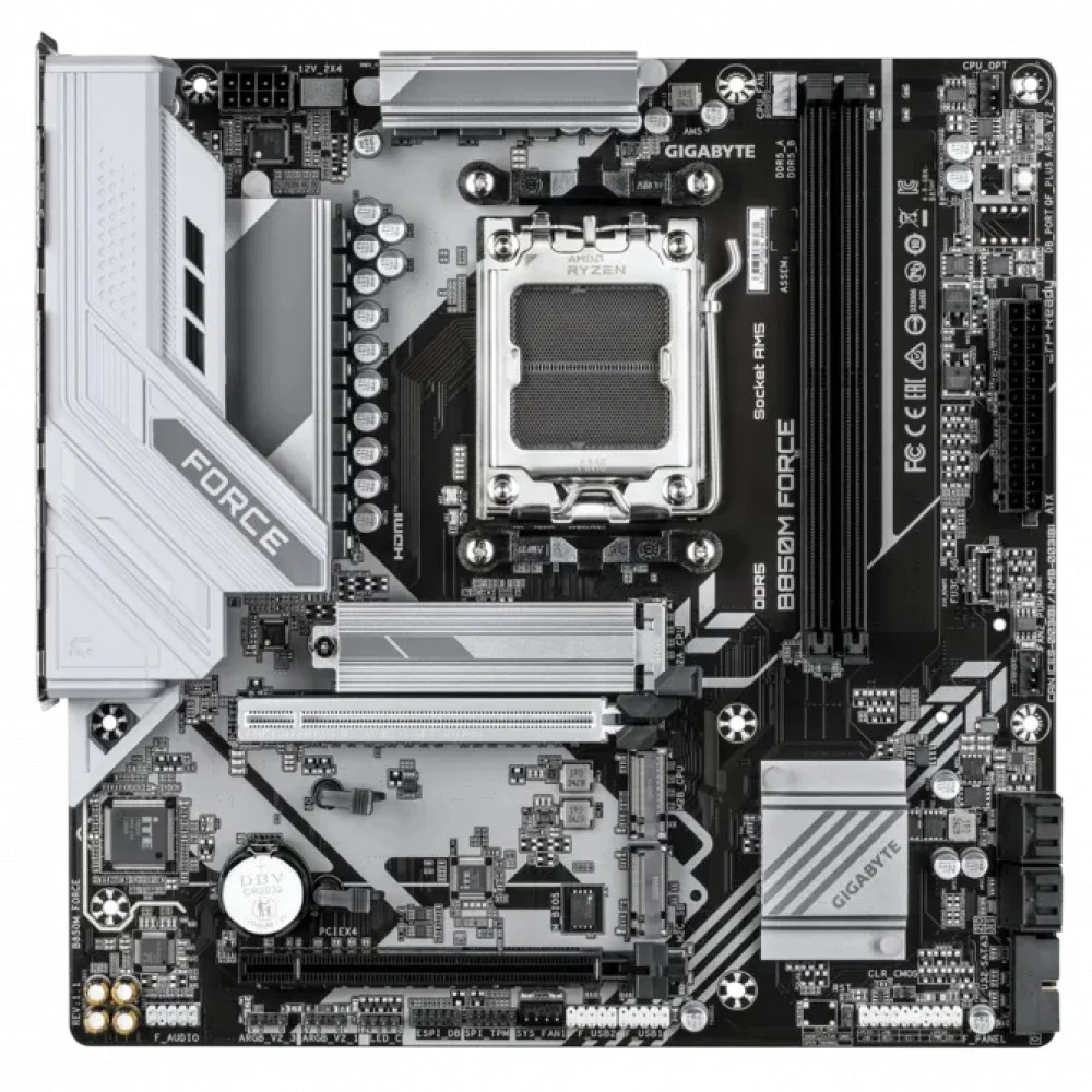 Материнская плата Gigabyte B850M FORCE 1.1 Micro-ATX, AMD AM5