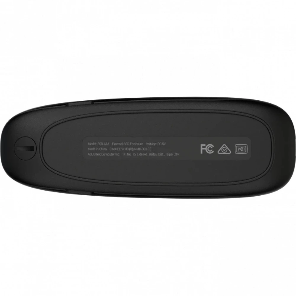 Аксессуар для жестких дисков Asus Внешний корпус для SSD M.2 ASUS Cobble Black 90DD02R0-M09000