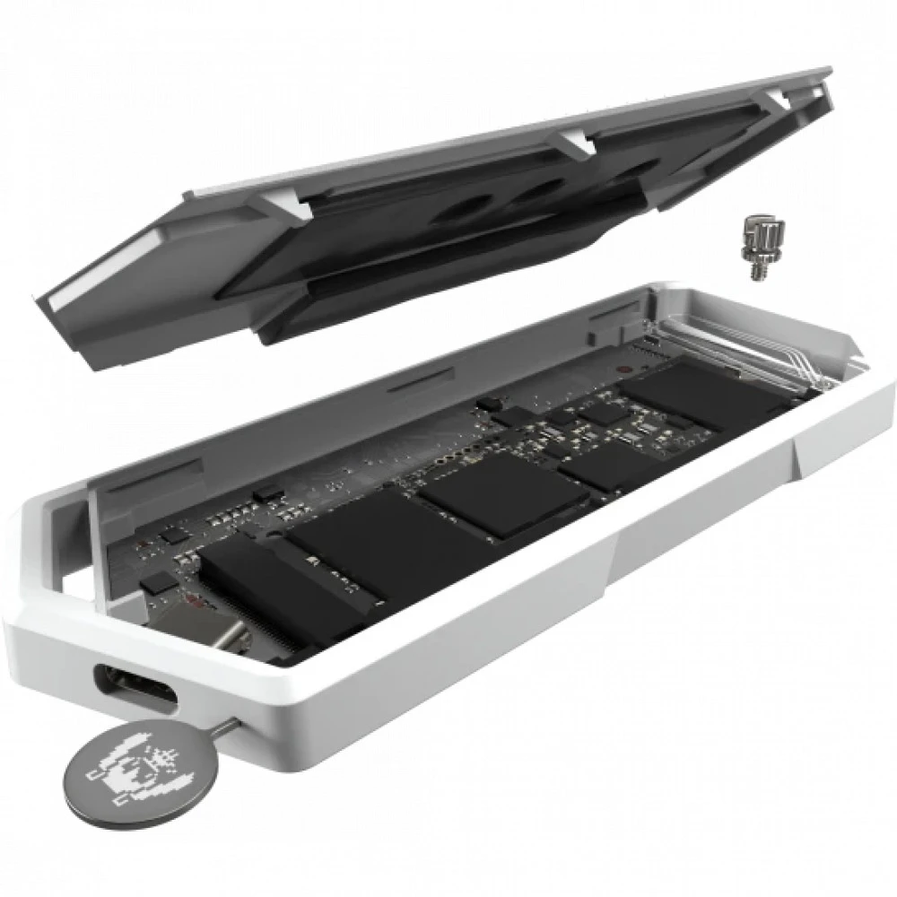 Аксессуар для жестких дисков Asus Внешний корпус для SSD M.2 ASUS ROG Strix Arion Hatsune Miku Edition 90DD02H1-M09010
