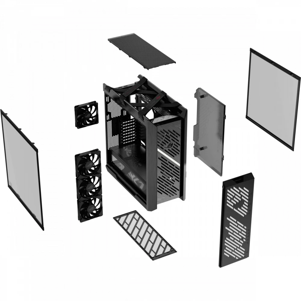 Корпус Asus ROG Strix Helios II GX601S Black 90DC00W0-B39000 Mid-Tower